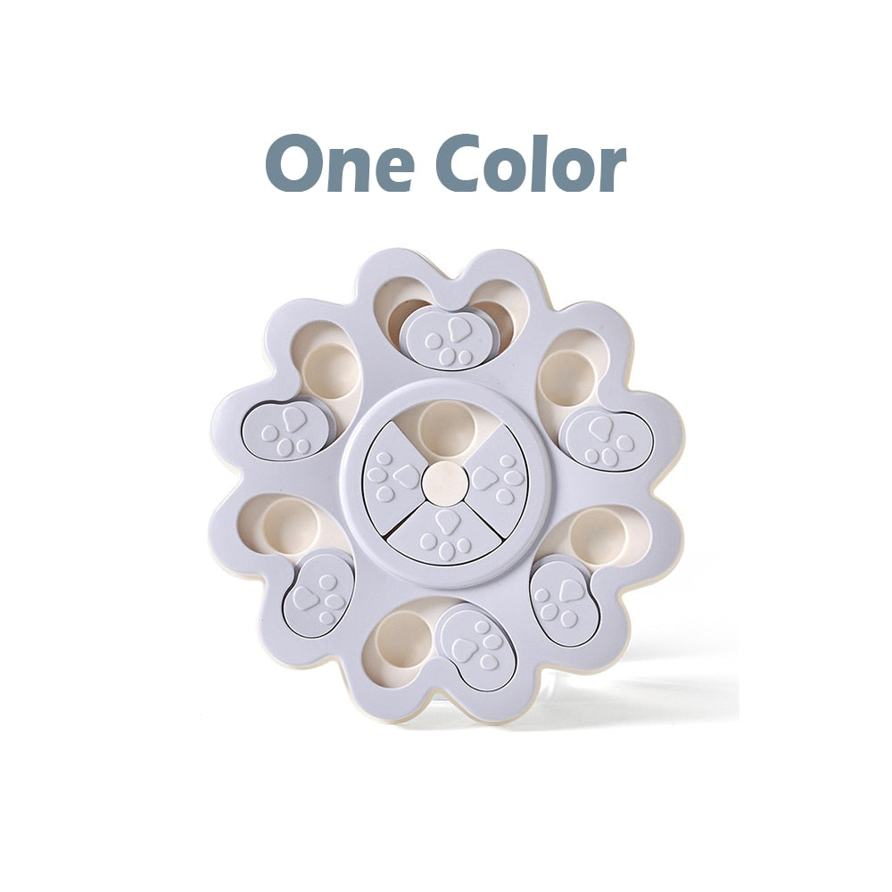 Interactive Dog Toys for Large Small Dogs Education Toy Durable Educational Smart Toys for Dog Training Feeding Turntable Toy
