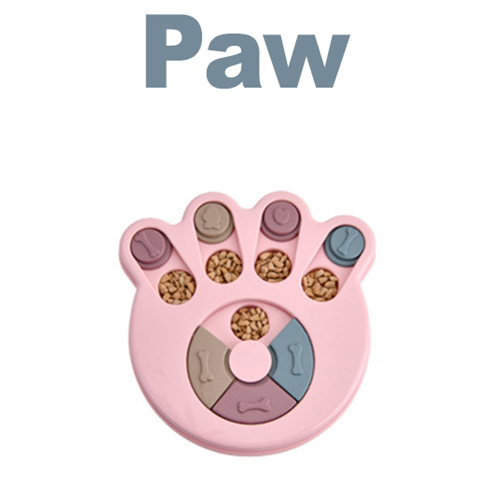 Interactive Dog Toys for Large Small Dogs Education Toy Durable Educational Smart Toys for Dog Training Feeding Turntable Toy