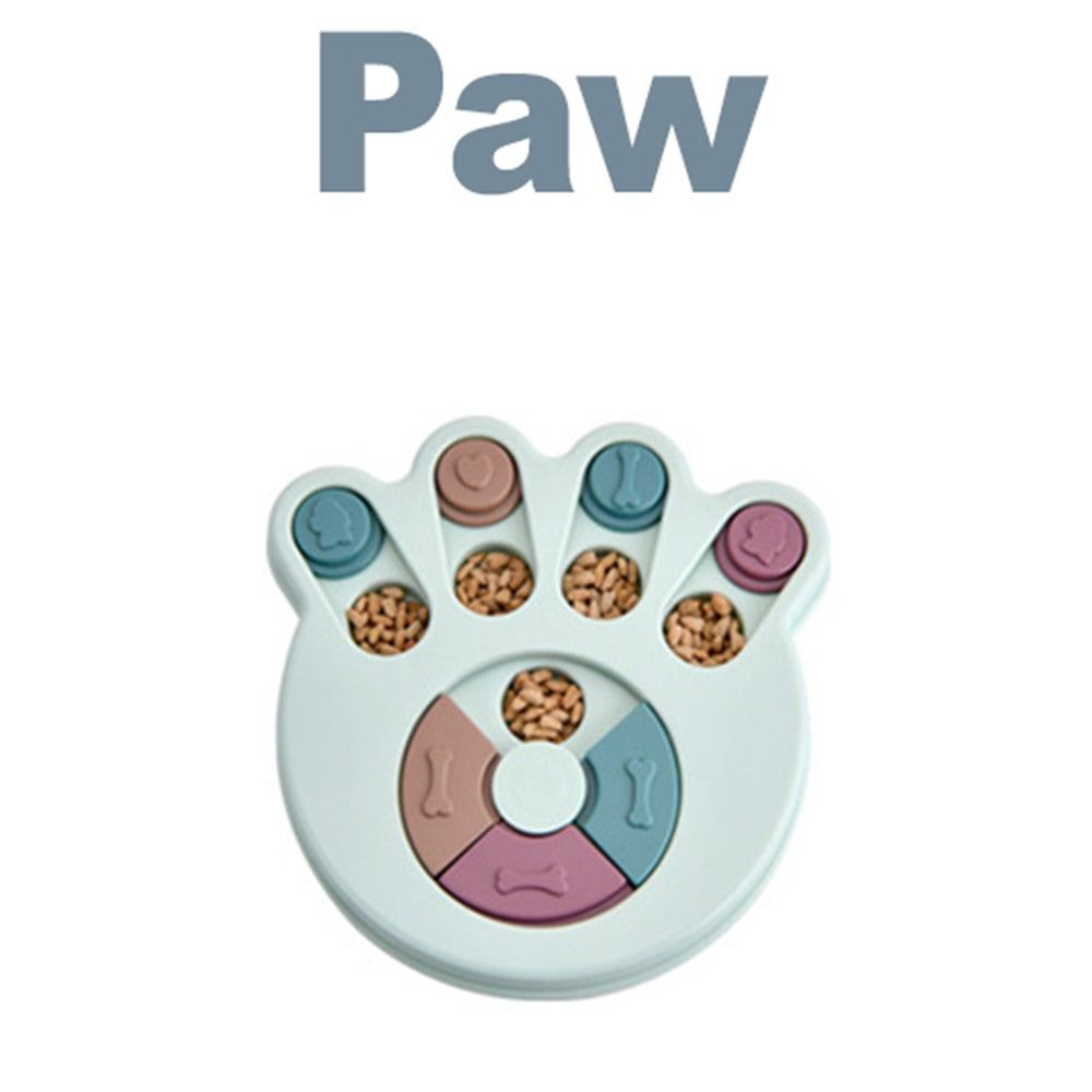 Interactive Dog Toys for Large Small Dogs Education Toy Durable Educational Smart Toys for Dog Training Feeding Turntable Toy