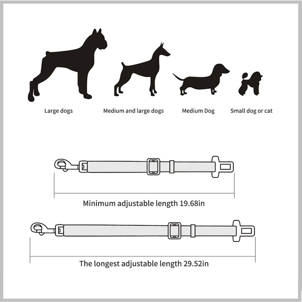 Adjustable Pet Cat/Dog Car Seat Belt