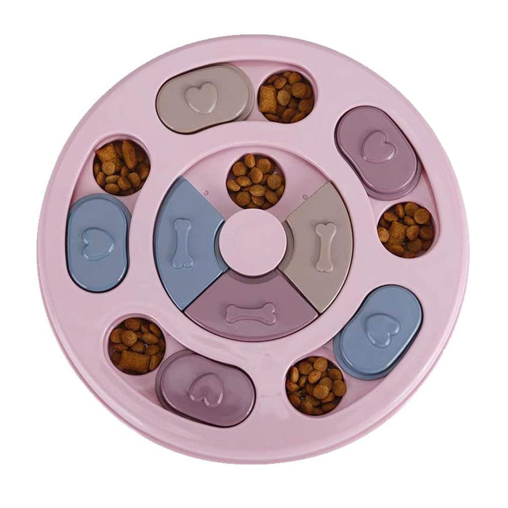 Dog Puzzle Toys Slow Feeder Interactive Increase Dogs Food Puzzle Feeder Toys for IQ Training Mental Enrichment Dog Treat Puzzle