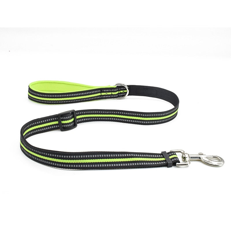 Nylon Adjustable Dog Harness Reflective Soft Breathable No Pull Dog Harness Vest Pet Harness Leash  For Small Medium Large Dogs